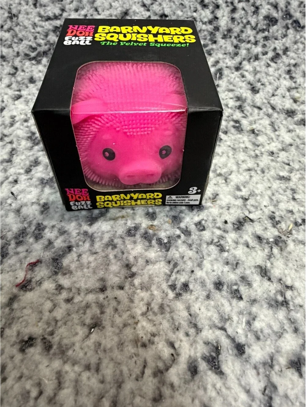 Needoh Farm Animal - New 2026 & RARE Barnyard Squishers Pink Pig